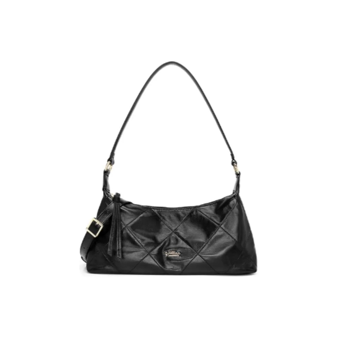 GOLDLION Корова Кожа Сумка Маленькая Женская Черная