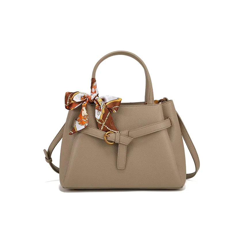 PAYOT Микрофибра Синтетическая Кожа Одно Плечо Сумка Стандартная Женская Слон Серый