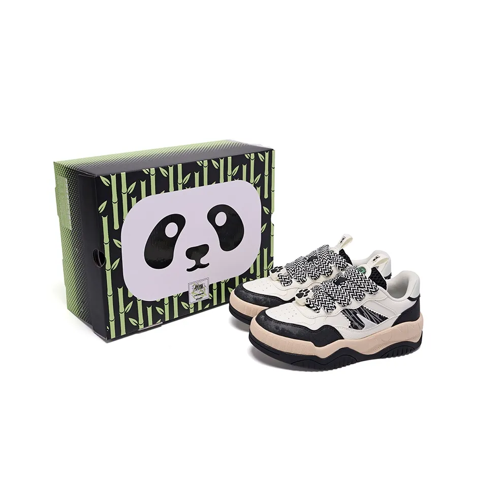 QIAODAN Panda Скейтборд Кроссовки Низкие Женские