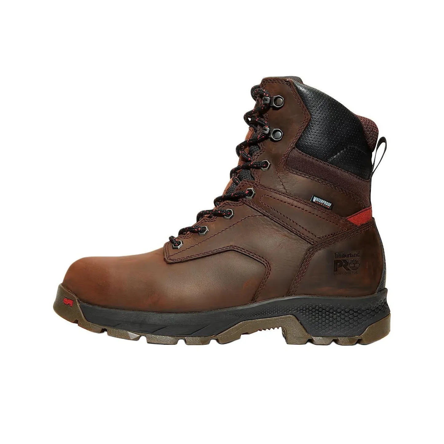 Timberland TiTan Water-Resistant Wear-Resistant Slip-Resistant Short Outdoor Boots Men's Tan