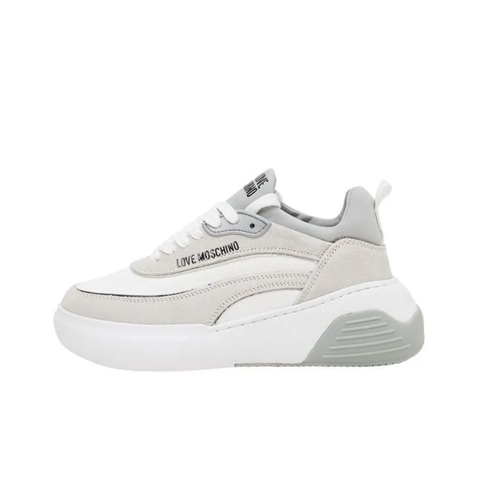 LOVE MOSCHINO Low Top Casual Shoes Women's Gray