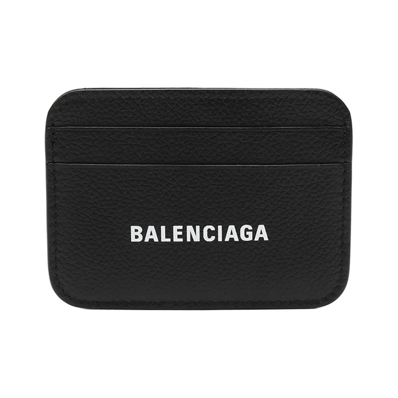 Balenciaga Cash Cow Кожаный держатель для карт Держатель для карт Женский Черный