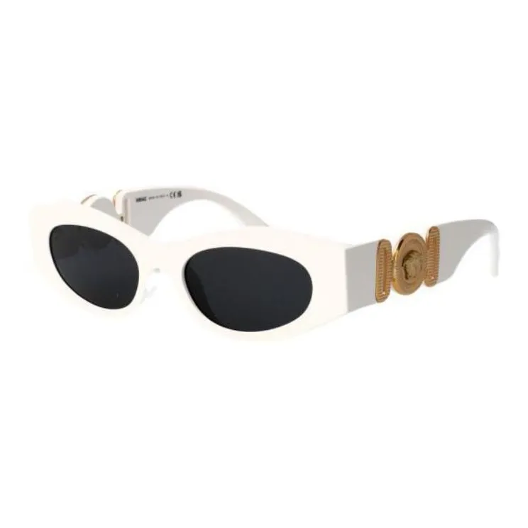 VERSACE Eyewear Oval Frame Sunglasses