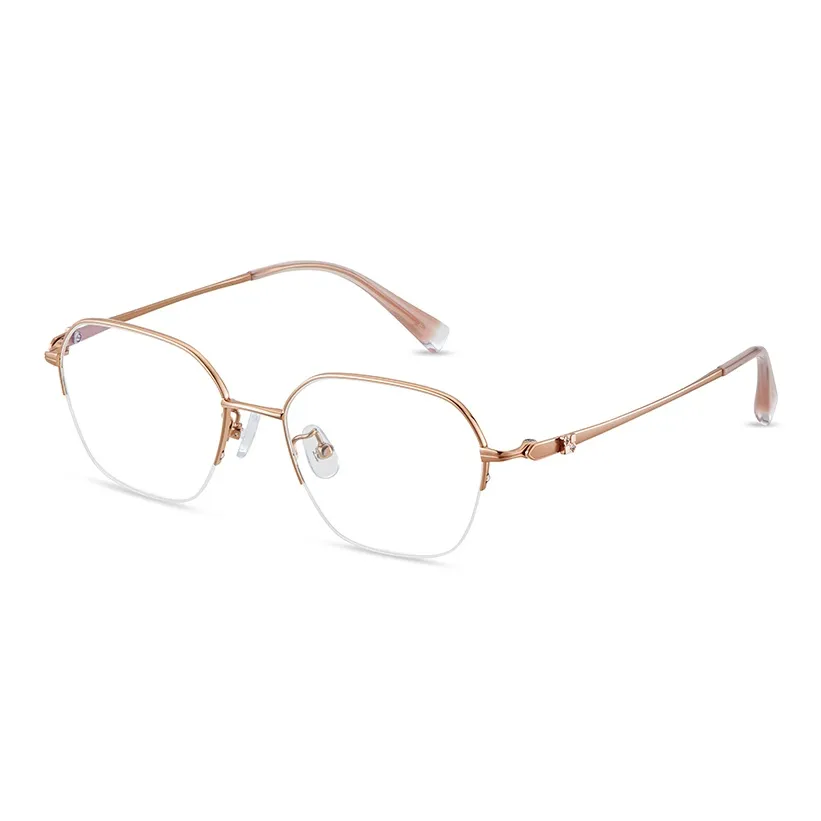 AIRO MIRO β-титан Квадратные Оправы для очков Унисекс Розовое золото