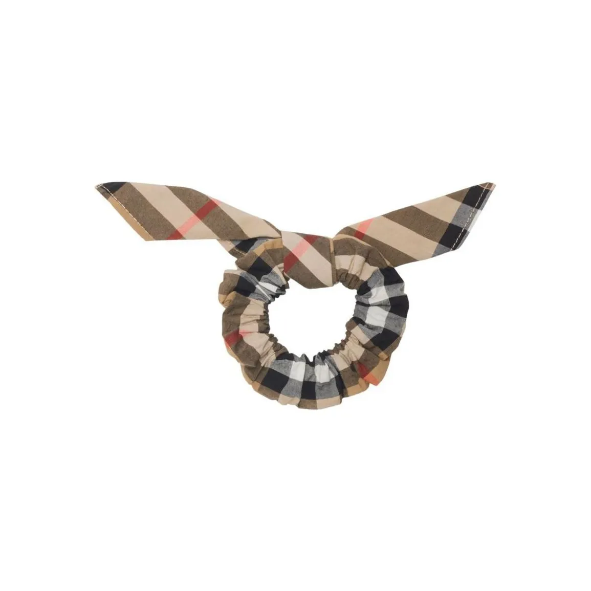 Burberry Cotton Hair Clips Kids' Sandy Beige