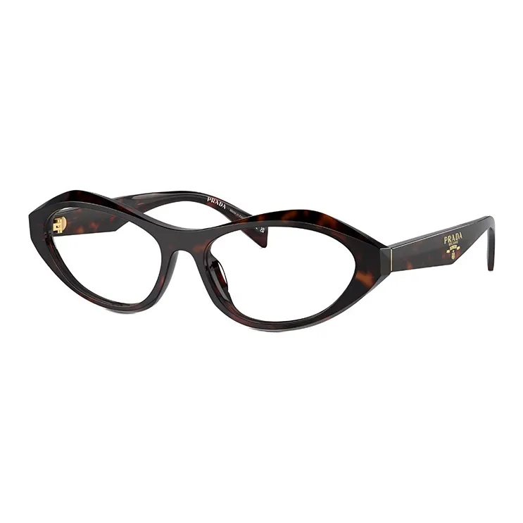 PRADA Ацетат Оправа для очков Cat Eye Unisex Tortoiseshell