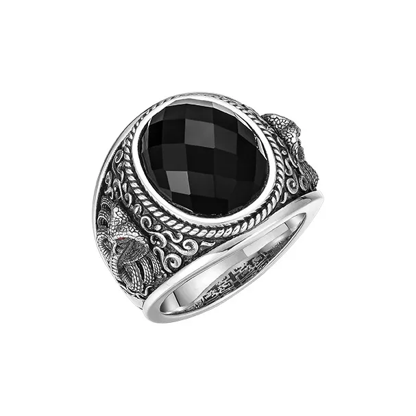 MYSH Agate & Chalcedony Rings Men's