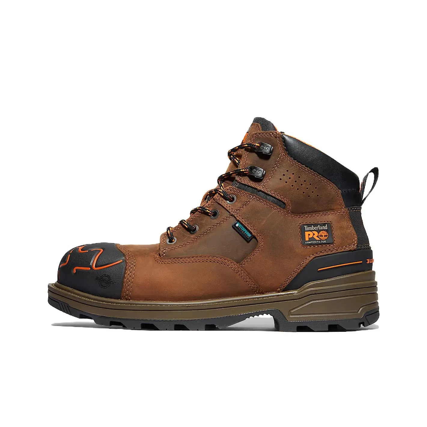 Timberland Wear Resistant Slip Resistant Short Mid Calf Outdoor Boots Men's Brown
