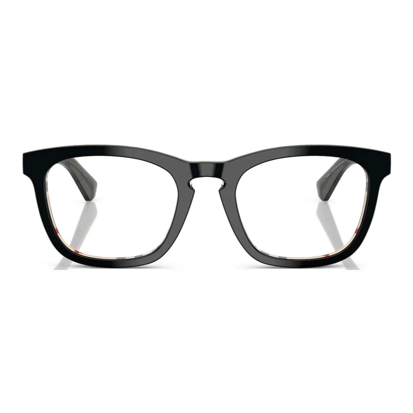 Burberry Квадратные Оправы для Очков Мужские Черные