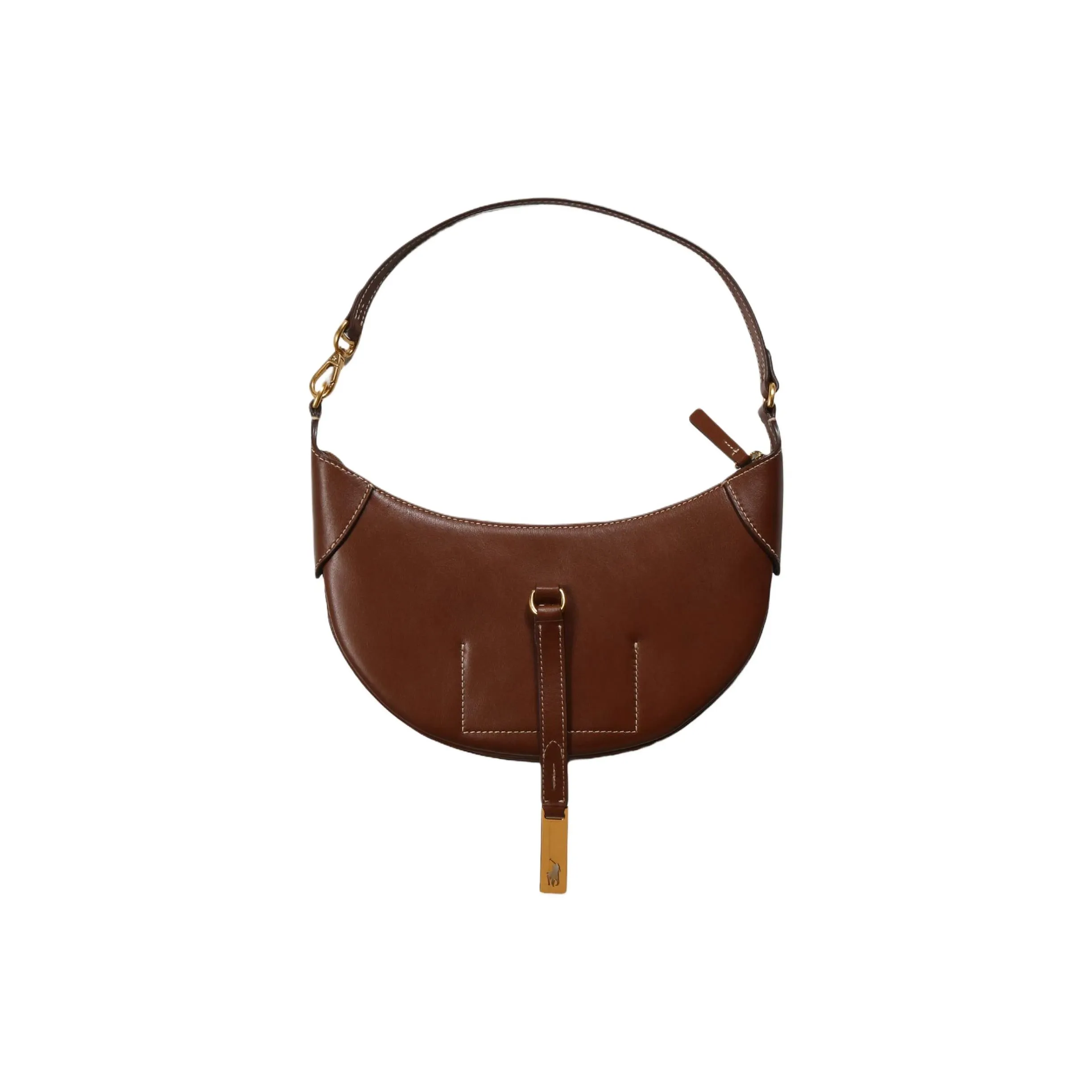 Polo Ralph Lauren Sport Calf P Id Mini Shoulder Bag Cuoio