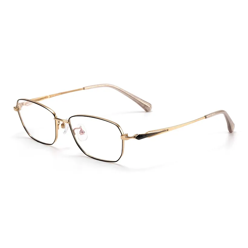 AIRO MIRO β-титан Нерегулярная форма Оправы для очков Унисекс Золото