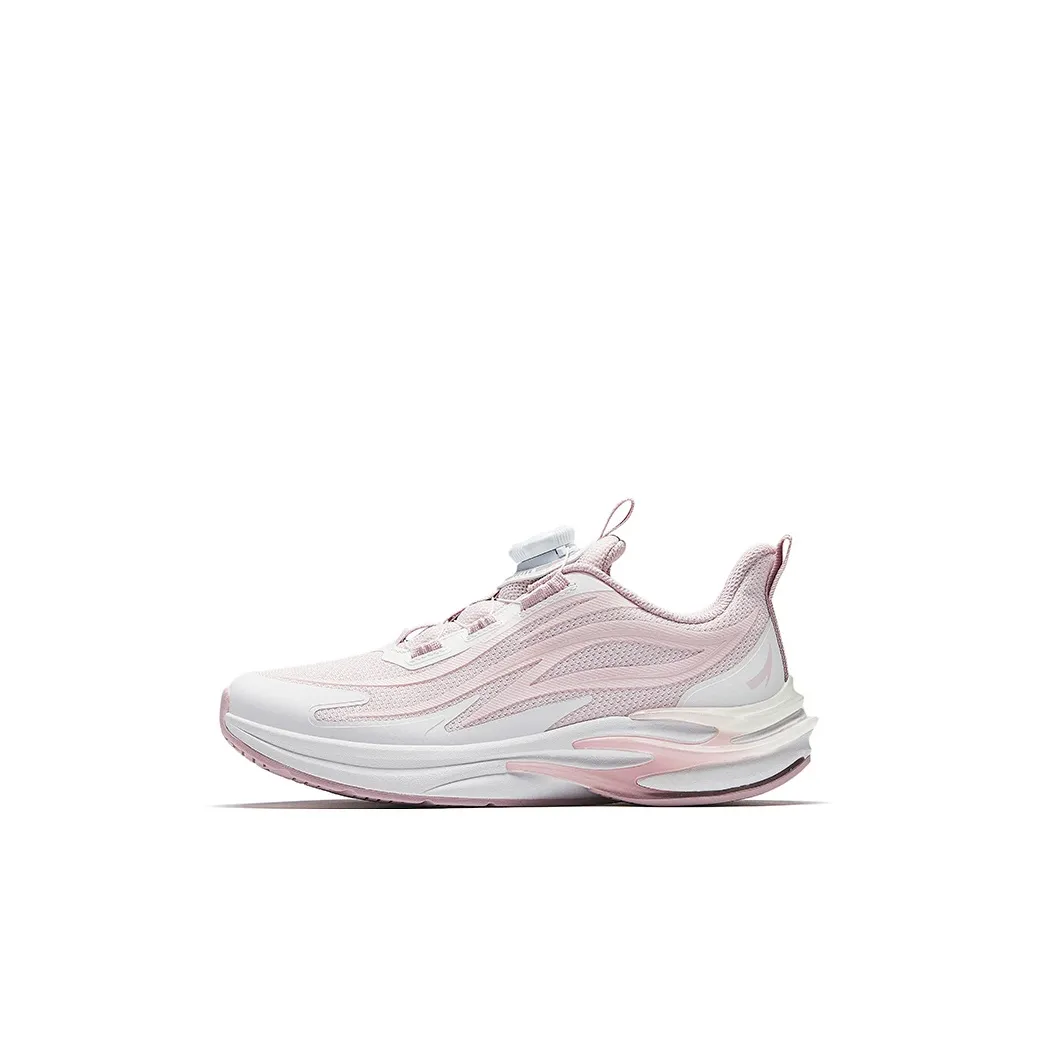 Antakids Fiery Red 5.0 Cushioning, Wear Resistant Low Top Kids Lifestyle Shoes Clear Water Pink/White/Gray Purple Kids'