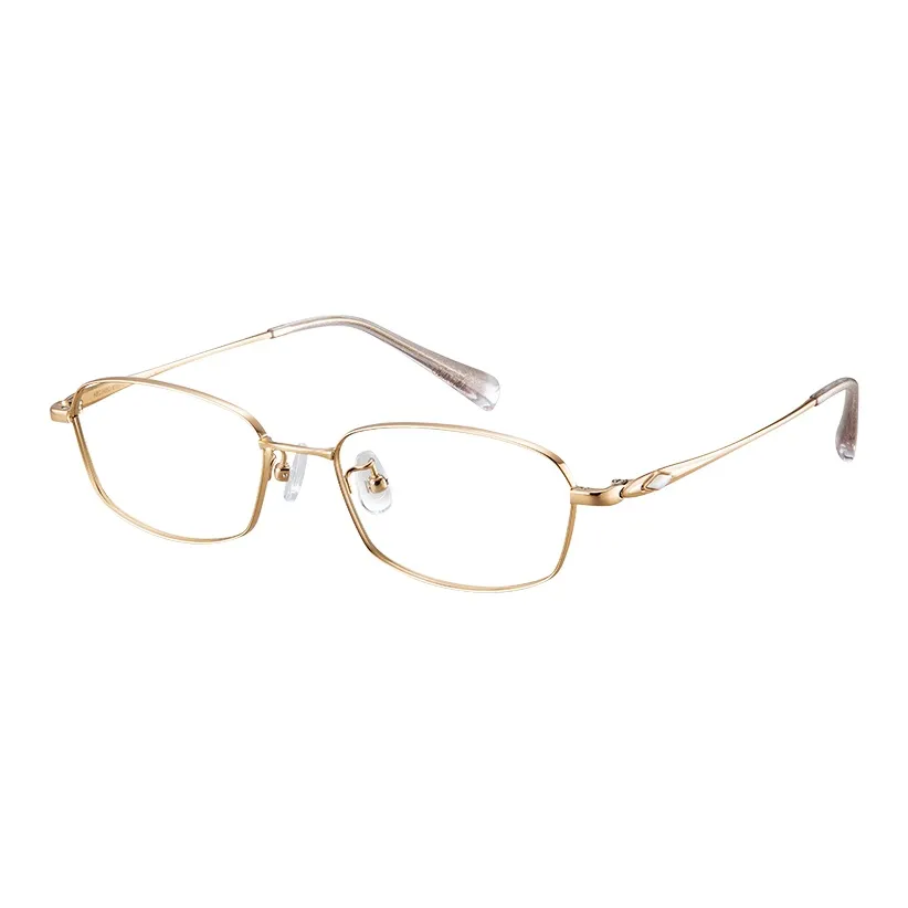 AIRO MIRO Титан Нерегулярная форма Оправы для очков Женские Фиолетовый