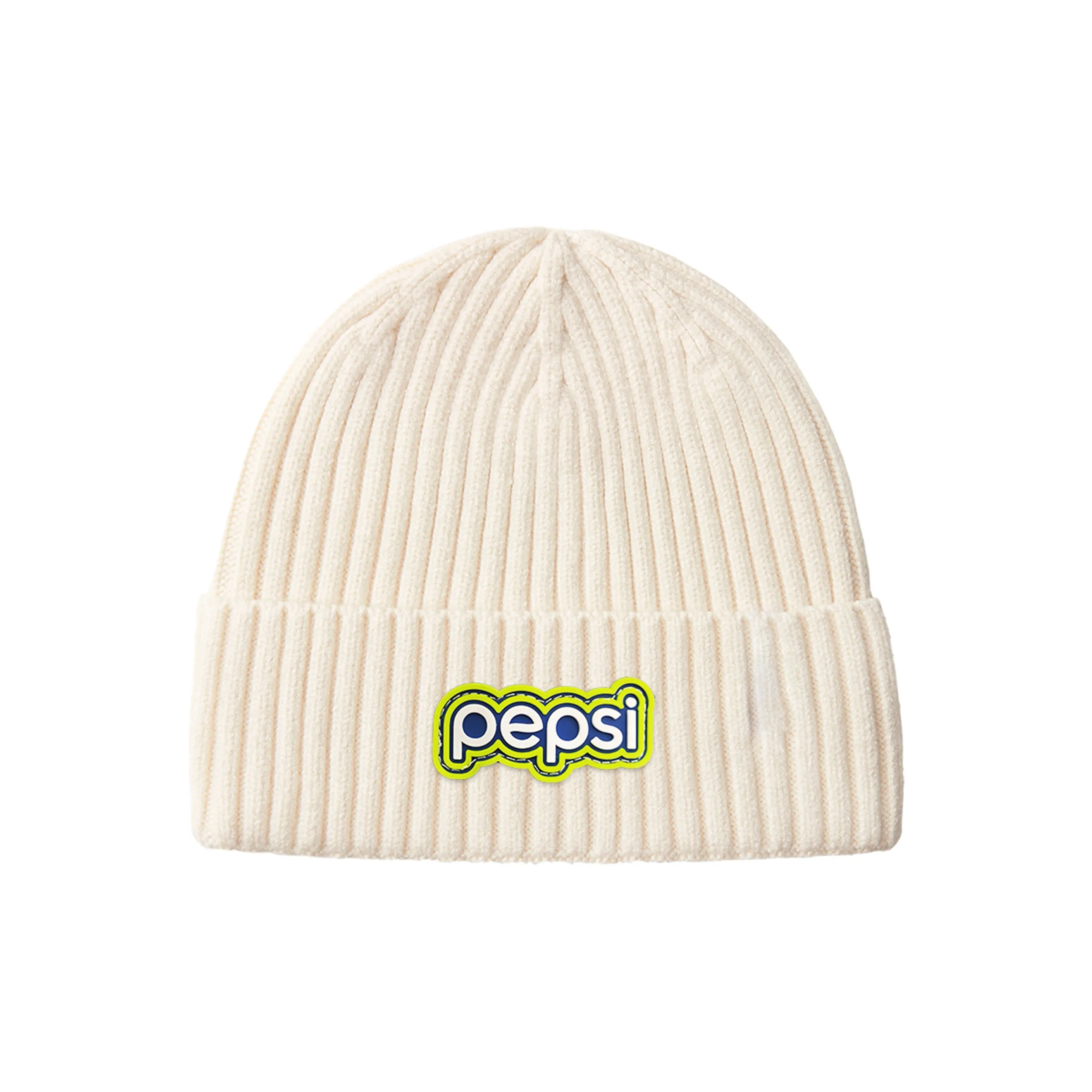 Pepsi Вискоза Плюшевая Шапка-бини Унисекс Бежевый Темно-серый Коричневый