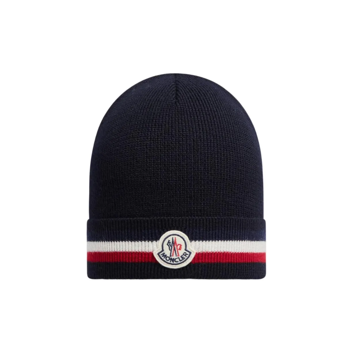 MONCLER Шерсть Бини Мужской Морской Синий