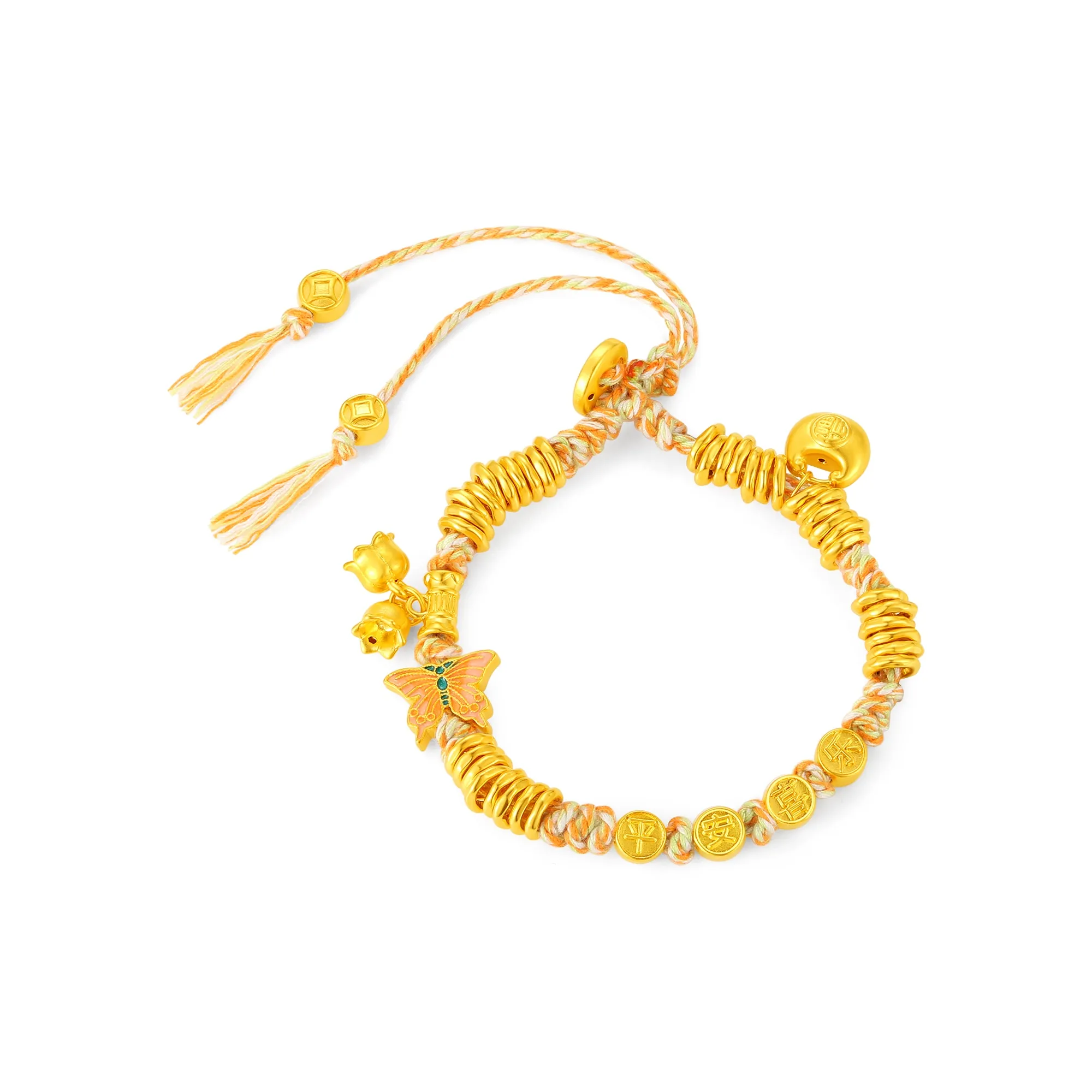 Love jewelry Gold Bracelet Unisex