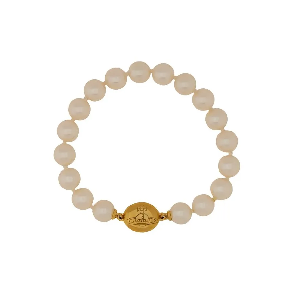 Vivienne Westwood Logo Engraved Bracelet
