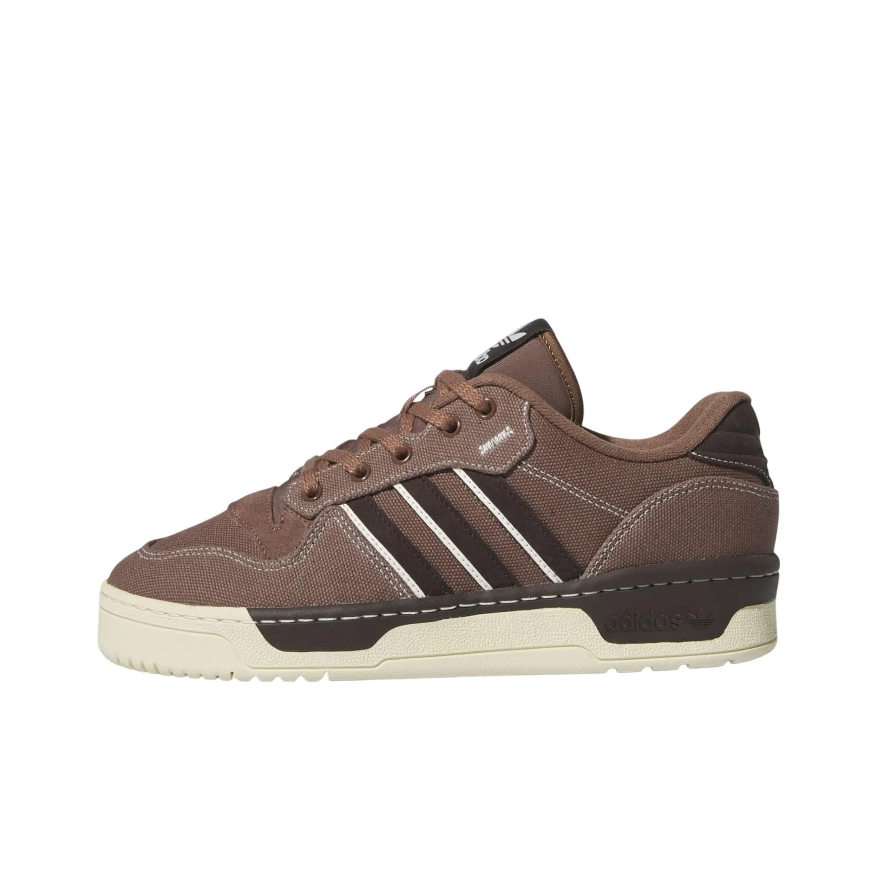 Adidas Originals Rivalry Slip Resistant Abrasion Resistant Низкие Кроссовки для скейтбординга Мужские Коричневые