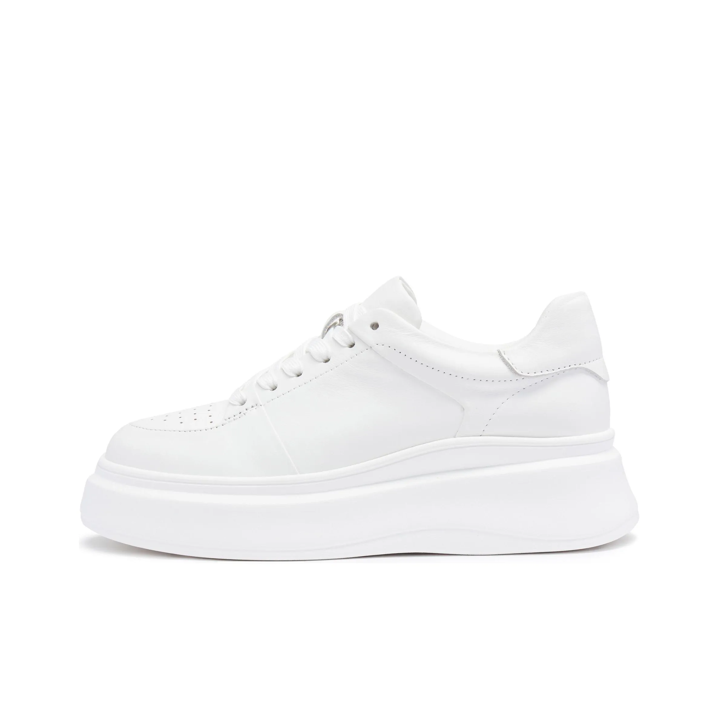 Staccato Slip-resistant Abrasion-resistant Low Top Скейтборд Кроссовки Женские Белые