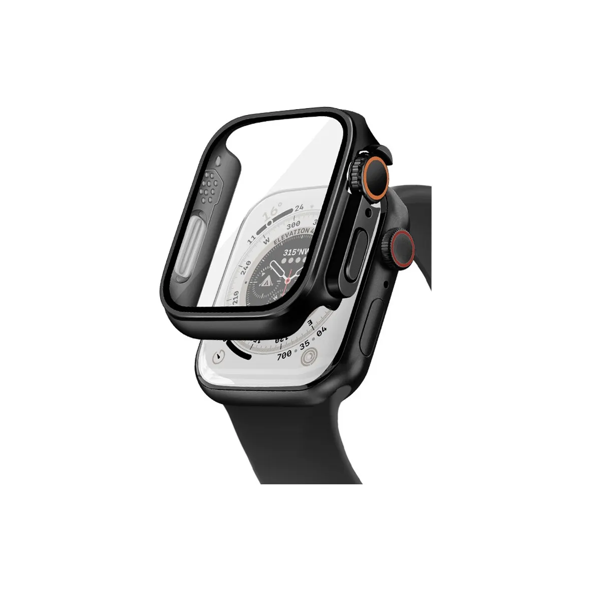 CHRROTA Защитный чехол для Apple корпус из пластика и ПК для Iwatch S9 8 7