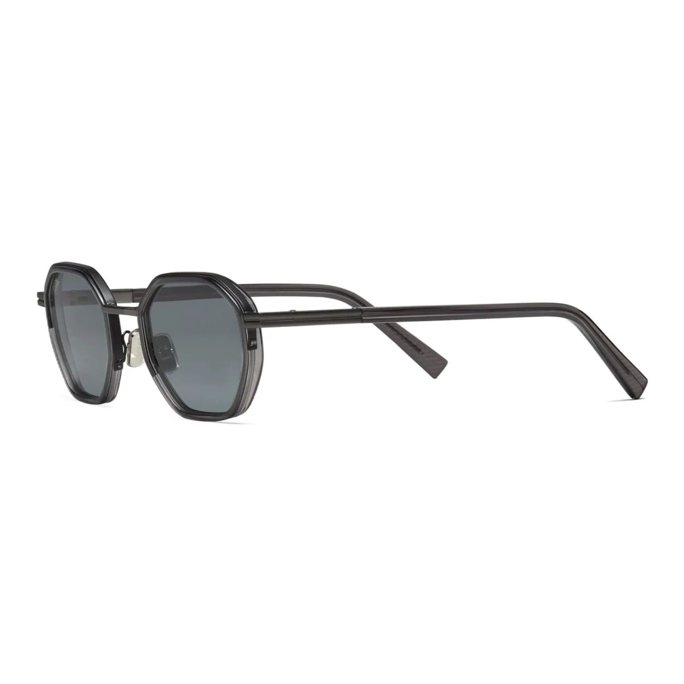Ermenegildo Zegna Hexagon frame Sunglasses