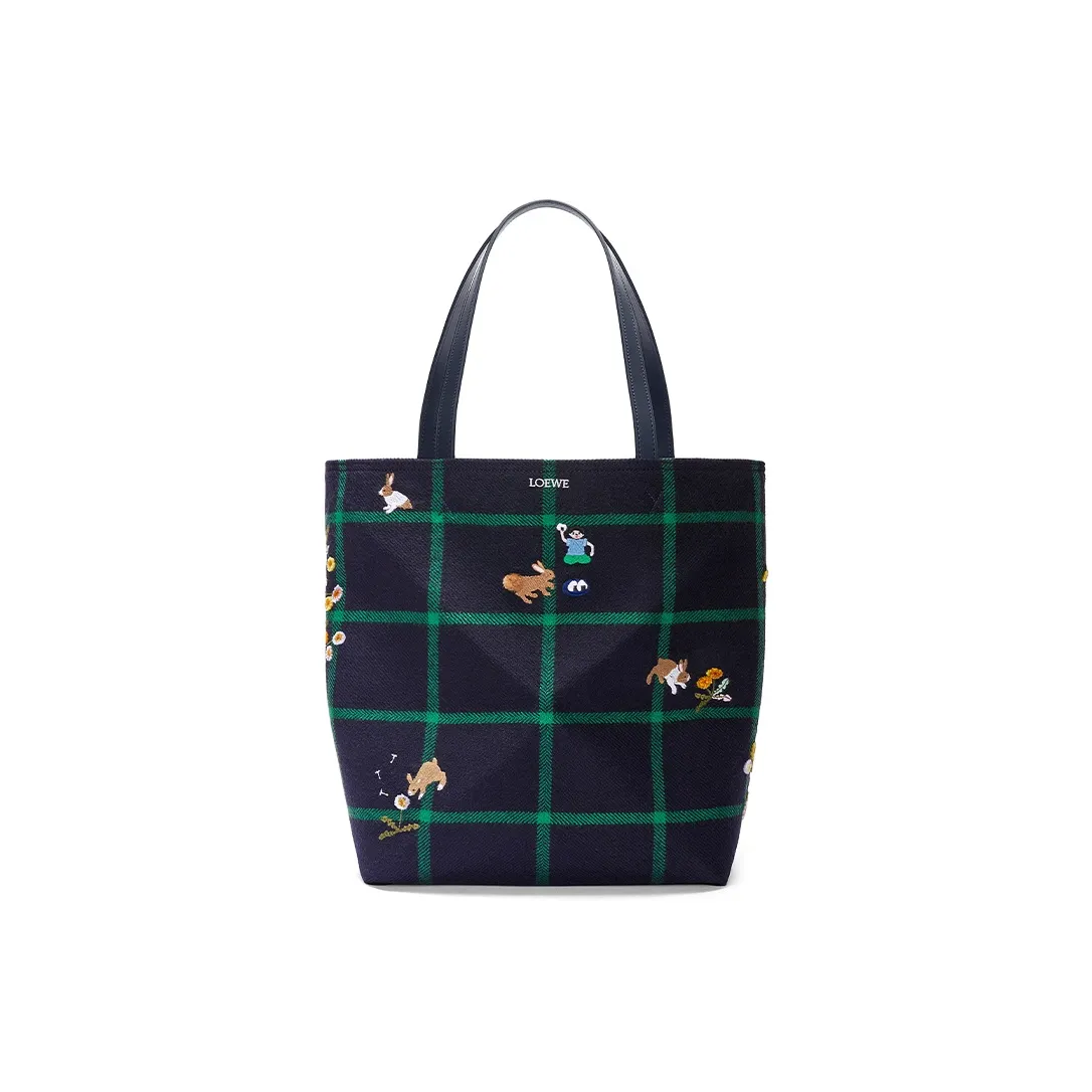 loewe puzzle edge small leather shoulder bag