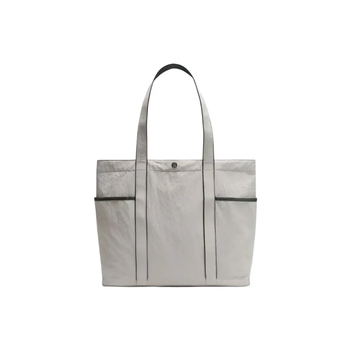 Lululemon Nylon Tote Bag, Shopping Bag, Handbag Regular Unisex Gray