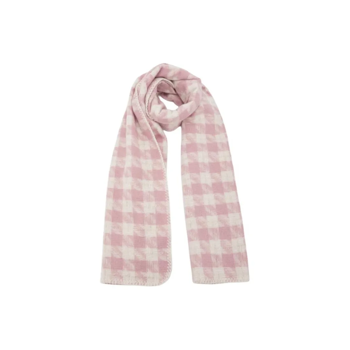 Hotwind Polyester Knit Scarves Women's Pink
