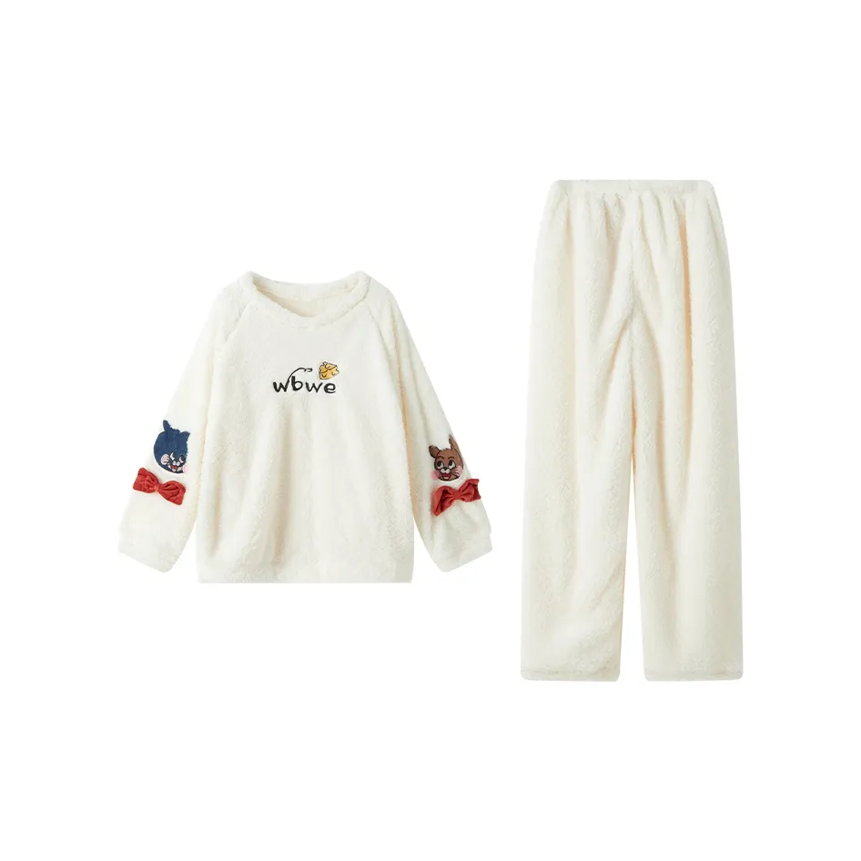 Сон Белый Женские Пижамные Комплекты