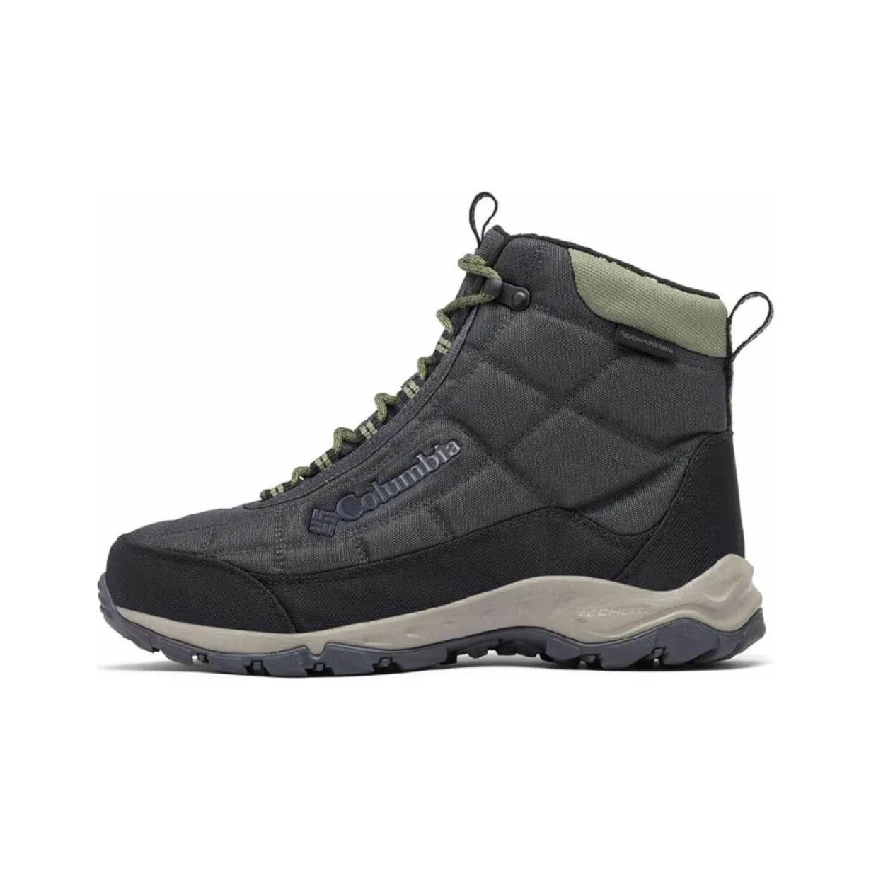 Columbia совместная марка Поход противоскользящая Износостойкая Высокий топ Альпинистская обувь Мужская Серый
