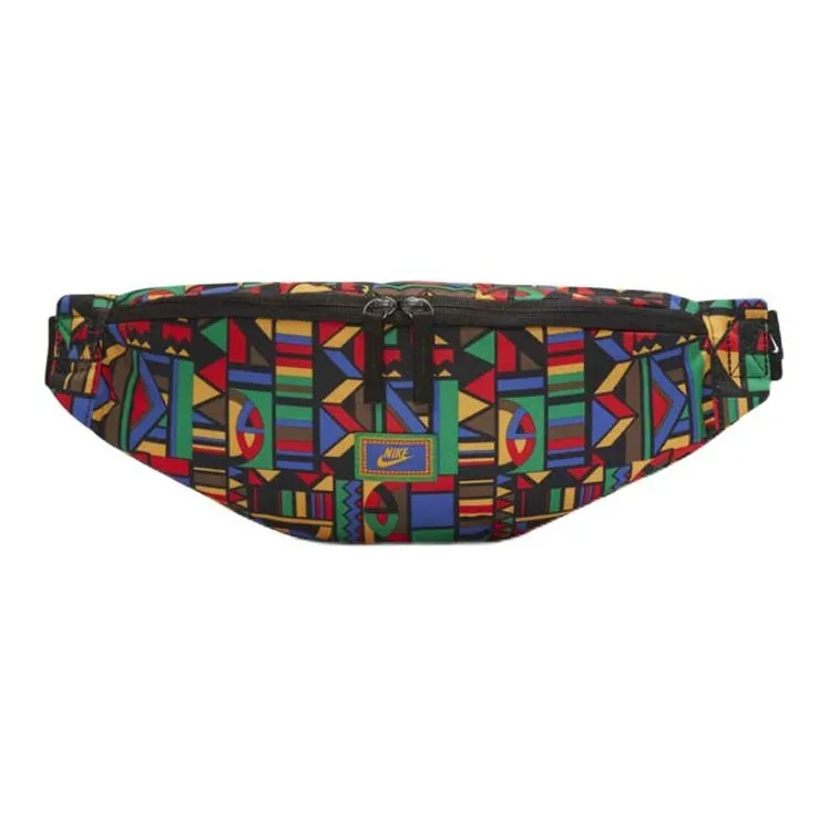 Nike Heritage Polyester Sling Bag Crossbody Bag Fanny Pack Regular Unisex Multicolor
