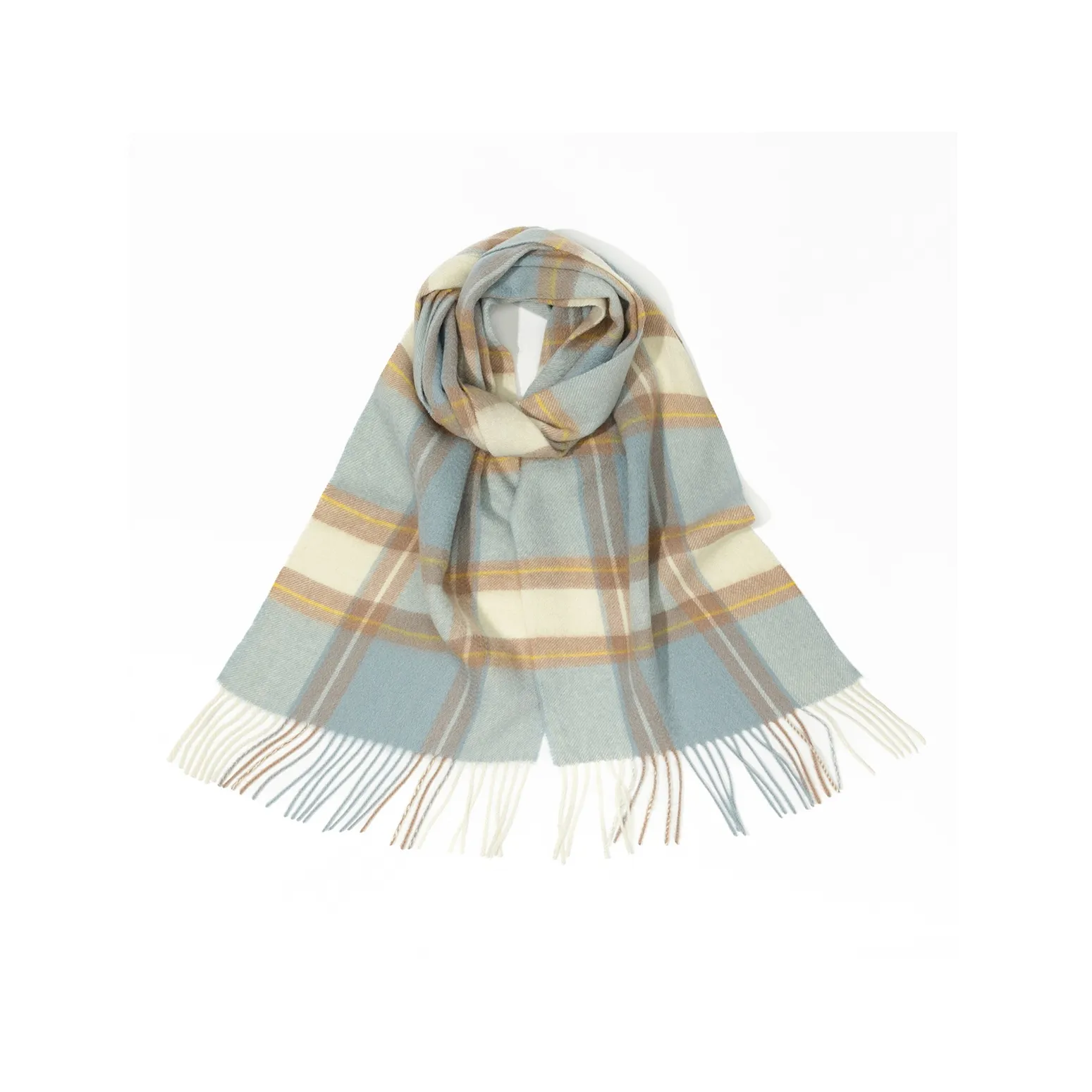 Shanghai Story Sheep Wool Knit Scarves Unisex