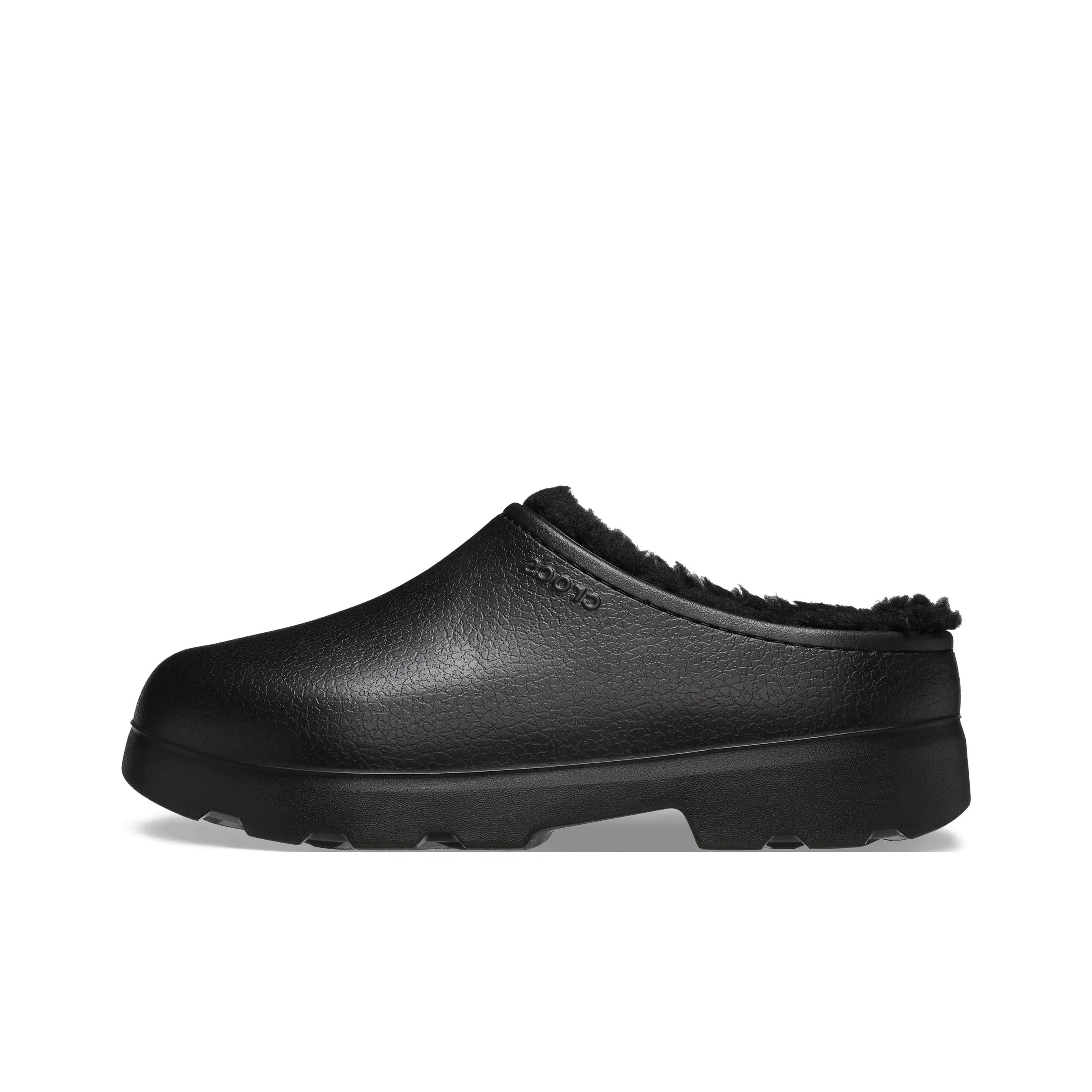 Crocs Устойчивые к истиранию Домашние тапочки Унисекс Черный