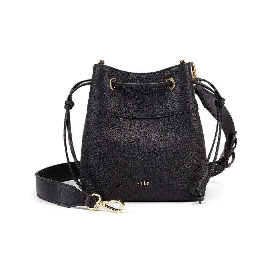 ELLE Стильный Популярный Мини Корзина Сумка Ведрообразная Сумка через плечо Сумка на плечо Женская Многоцветная