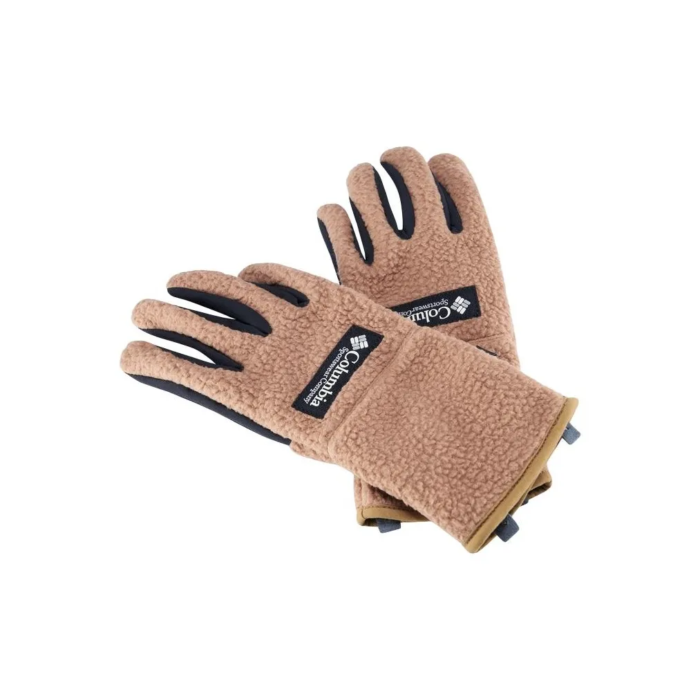 Columbia Полиэстер Эластан Спортивные Перчатки Женские Коричневый