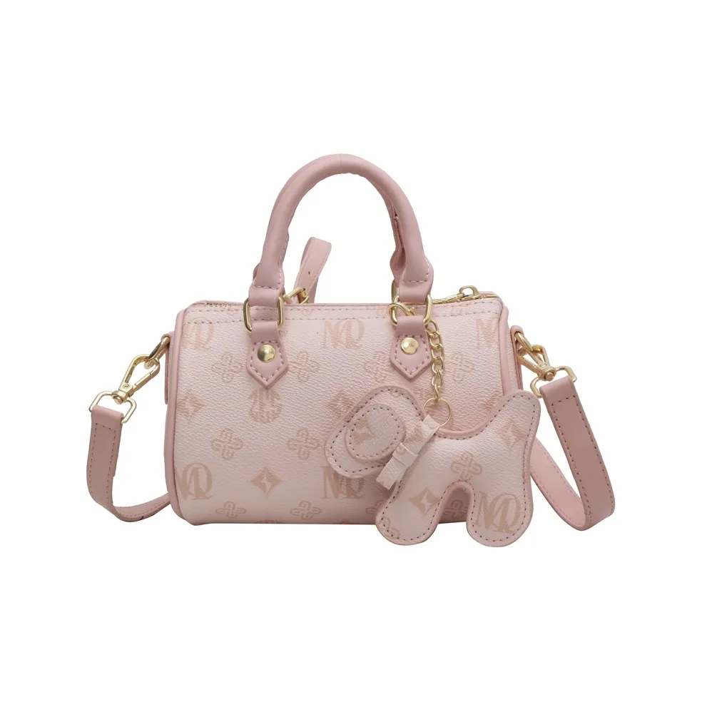 BAODIDAISHU ПУ (полиуретан) Сумка через плечо Сумка среднего размера Женская Розовая Экрю Коричневая