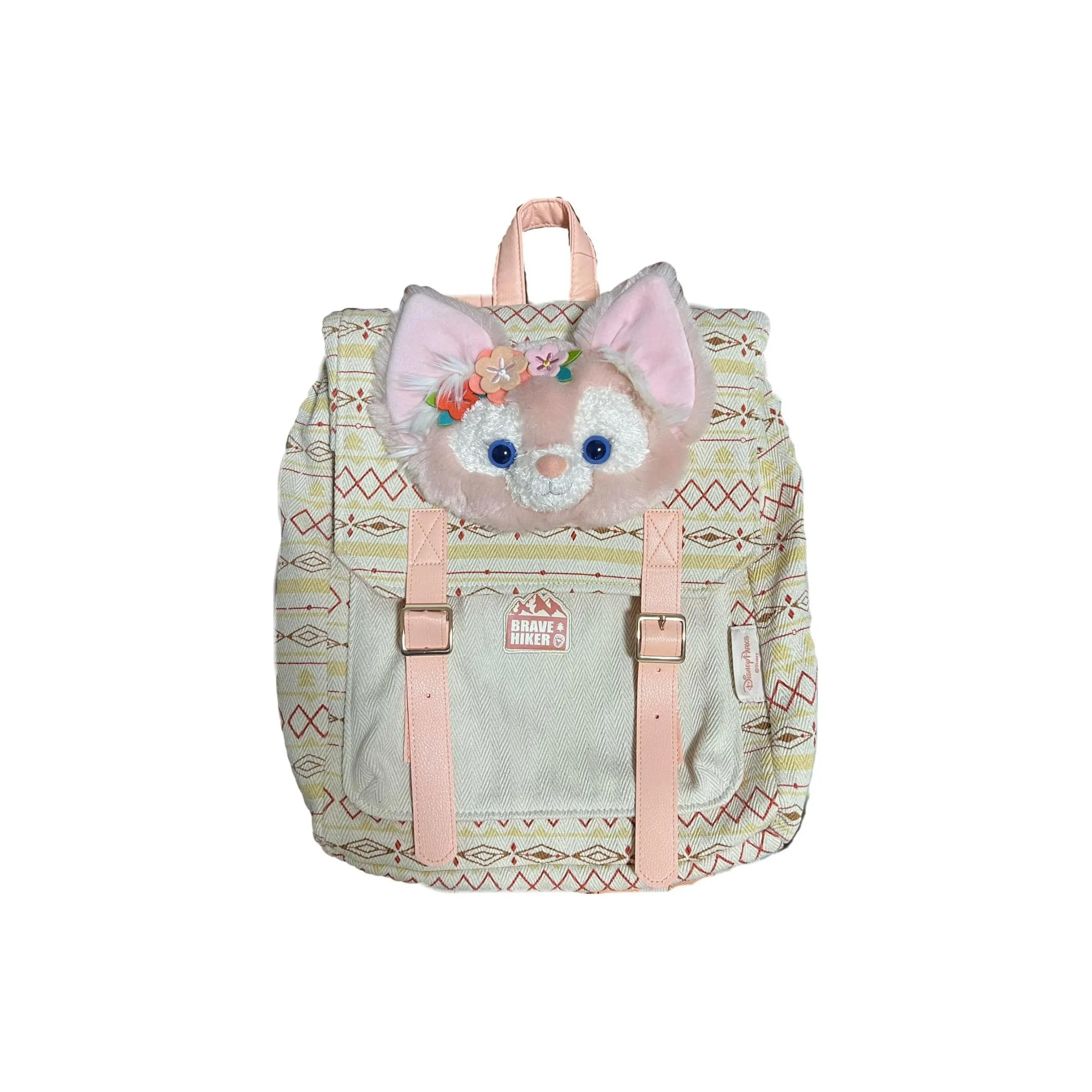 Disney Canvas Backpack Regular Women's Pink