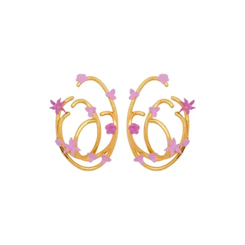 Oscar De La Renta Брассовые серьги Женские