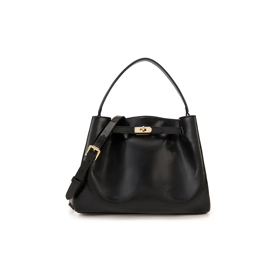 ELLE Модный Модный Портативный Большой объем Коммутирование Сумка-тоут Сумка через плечо Средняя Женская Многоцветная