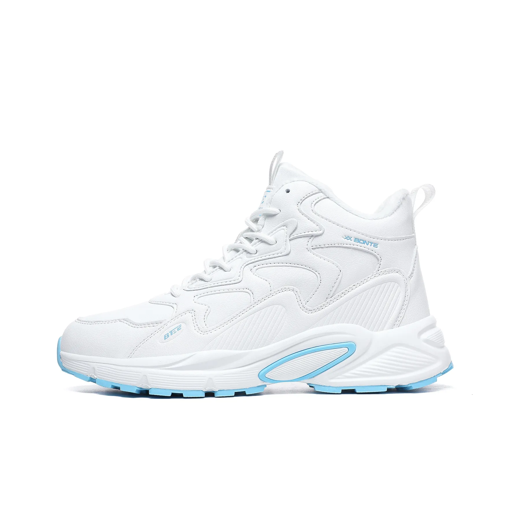 BTE амортизаторы с нижней юбкой устойчивые к ударам термическая защита высокий топ повседневный унисекс водопад белый