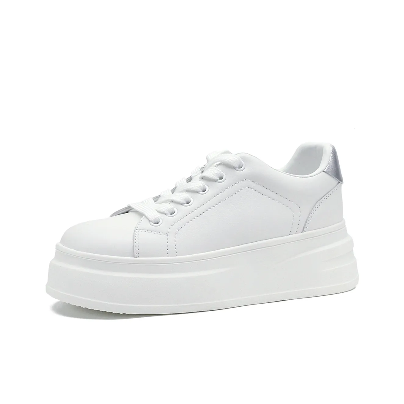 D Fuse SCANDINAVIA Белые Кроссовки Slip-Resistant Устойчивые к Износу Легкие Низкие Кроссовки для Скейтбординга Женские