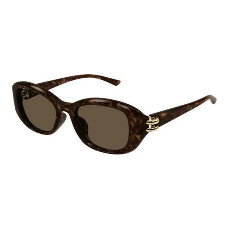 Alexander McQueen Eyewear Oval Frame Sunglasses