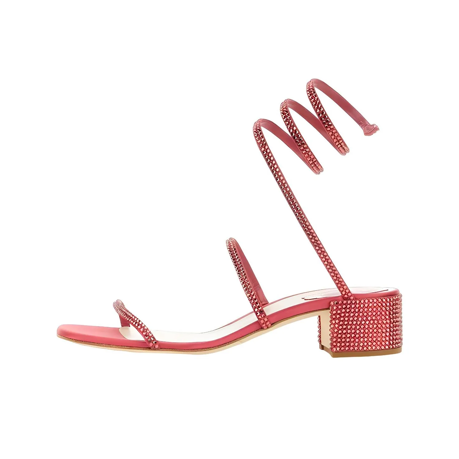 RENE CAOVILLA Strap Sandals Women's Red