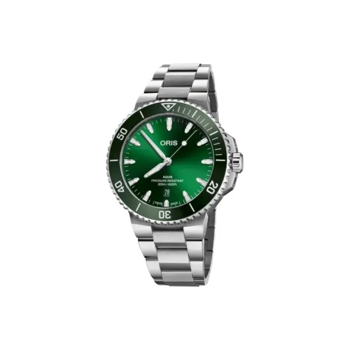 Oris Автоматический Механический Movement Унисекс Часы 43,5 мм Зеленые