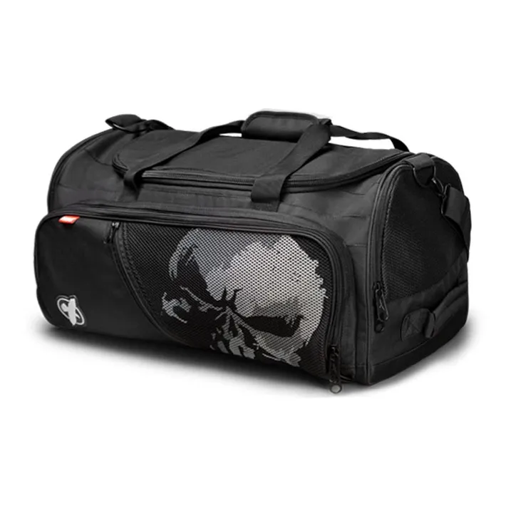 HAYABUSA Marvel Collaboration Hero Collection Breathable Mesh Fabric Crossbody Bag Handbag Gym Bag Men's Punisher Black