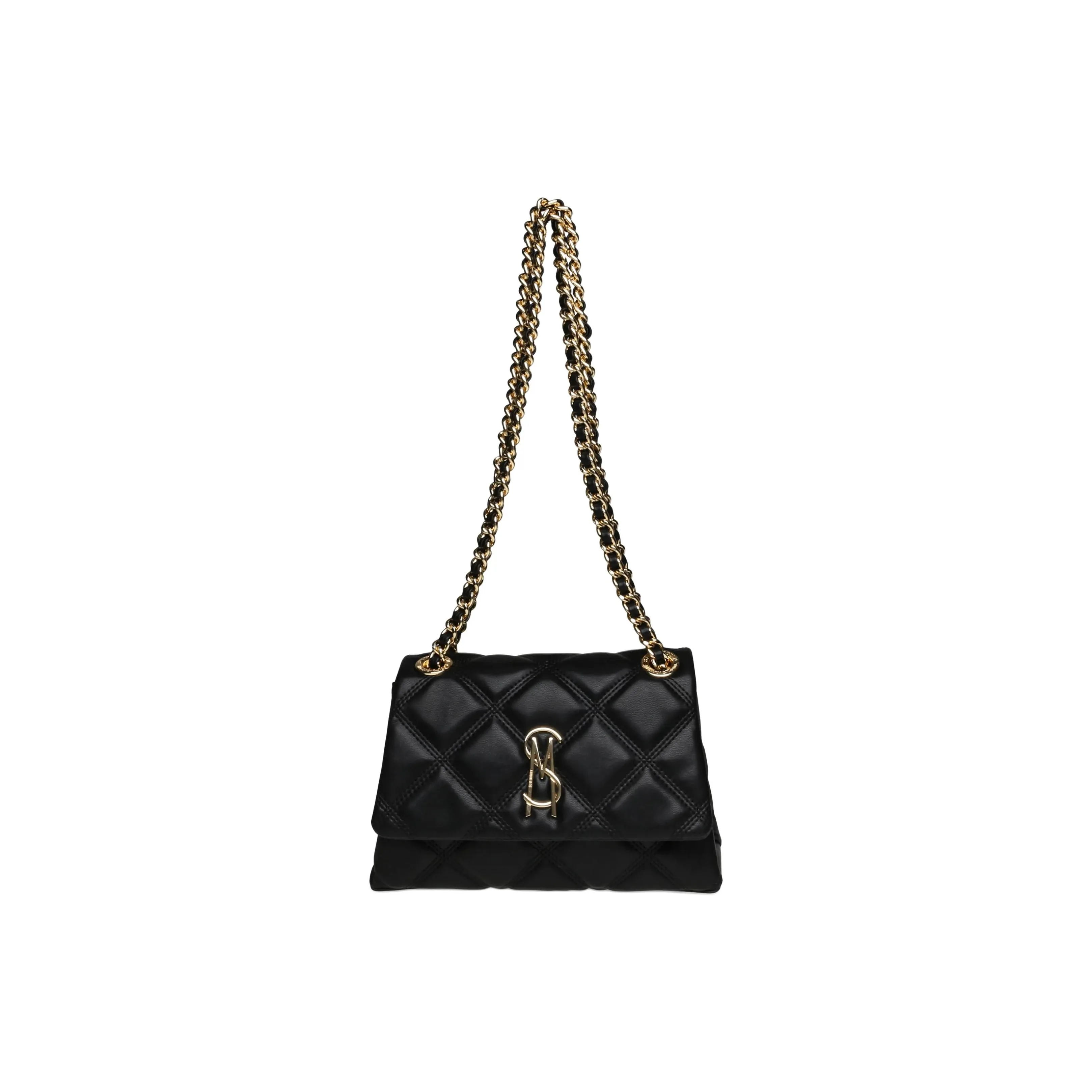 STEVE MADDEN Synthetic Fiber Crossbody Bag Shoulder Bag Women's Black