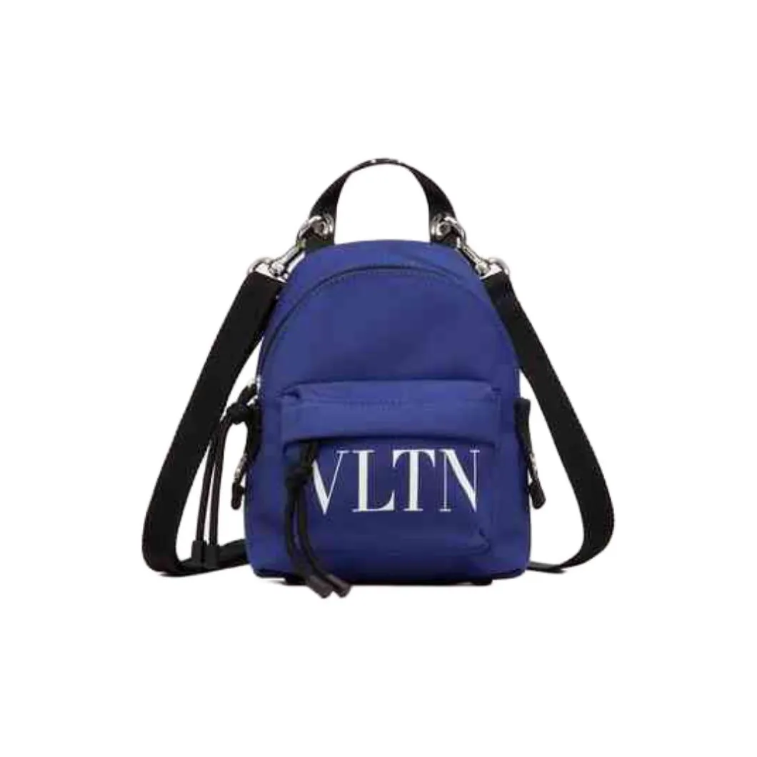 valentino skirt Nylon Fabric Carry Backpack Mini Men's Blue
