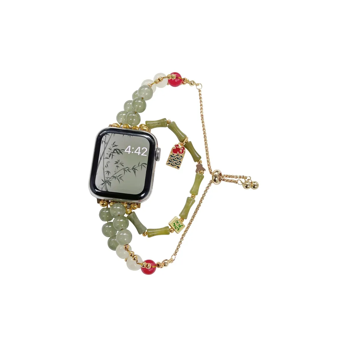 Часы Vobafe Полоска Apple Совместимость Бусина Материал