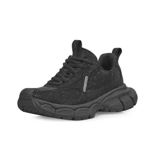 Brother is really good Толстоподошвенные кроссовки Low Top Черные Женские