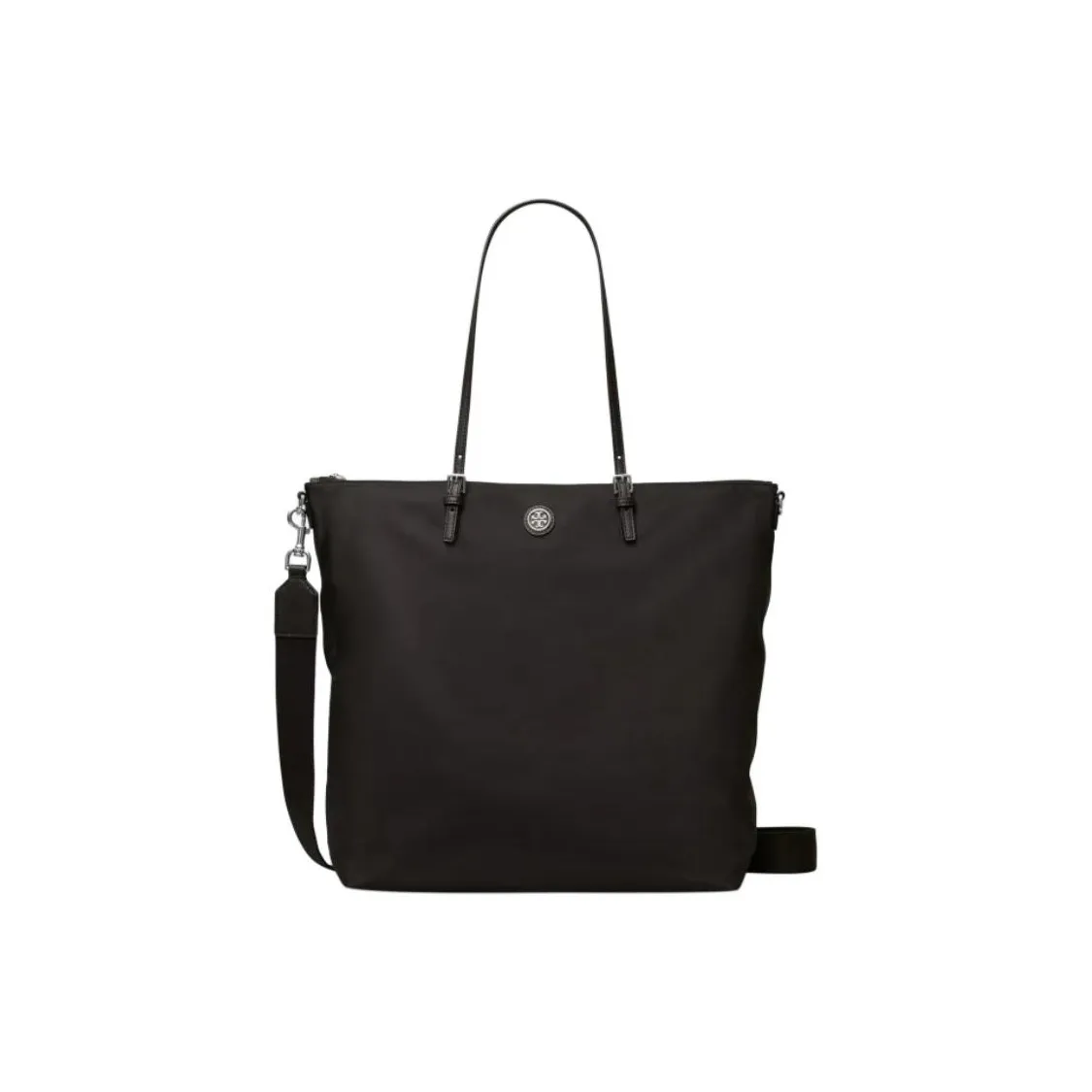 TORY BURCH Ткань Тоут Сумка Сумка для покупок Сумка через плечо Сумка на плечо Женская Черная